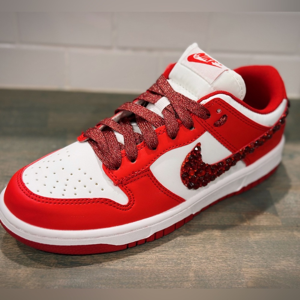 Rhinestone Nike Low Dunks